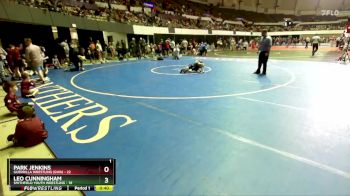 Rookie K-2 52 Cons. Round 2 - Park Jenkins, Guerrilla Wrestling (GWA) vs Leo Cunningham, Smithfield Youth Wrestling