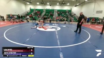 120 lbs 3rd Place Match - Levi Byrd, Wyoming Underground Wrestling vs Keith Shelton, Evanston Elite Wrestling Club
