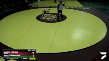 45 lbs Semifinal - Kaison Perkins, NRHEG vs Khyler Beermann, Wabasso