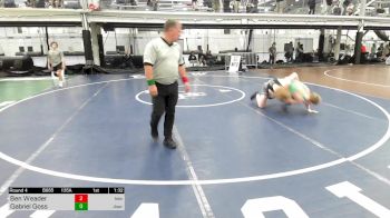 135A lbs Quarterfinal - Ben Weader, Integrity Wrestling Club vs Gabriel Goss, Journeymen/burnt Hills