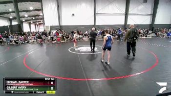 97 lbs Semifinal - Michael Baxter, Punisher Wrestling Company vs Gilbert Avery, Thunder Mountain Wrestling Club