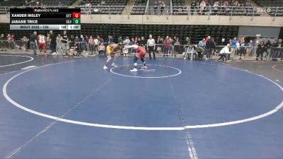 130 lbs Quarterfinal - Xander Insley, Littlestown vs Jabasie Trice, Silver Spring