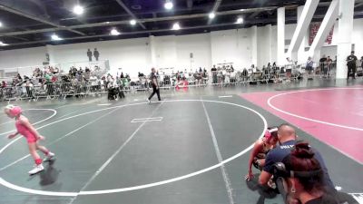 46 lbs Quarterfinal - Brynn Peterson, Athlos Wrestling vs Alina Martinez, NM Beast