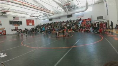 113-123 lbs Round 2 - Nate Rhodes, Cody Middle School vs Brogon Gold, Riverton Middle School