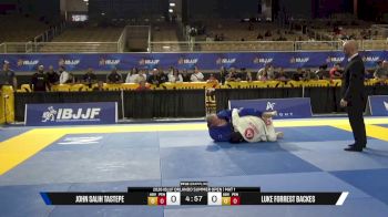 John Salih Tastepe vs Luke Forrest Backes 2026 IBJJF Orlando Summer Open