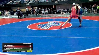 6A-150 lbs Quarterfinal - Donterrius Whitaker, Tift County vs Dylan Reel, Woodward Academy