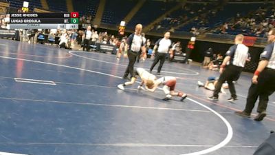 50 lbs Final - Jesse Rhodes, Bishop Guilfoyle vs Lukas Gregula, Mt. Lebanon