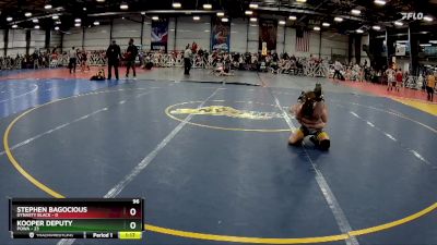 96 lbs Rd# 6- 9:00am Saturday Final Pool - Kooper Deputy, POWA vs Stephen Bagocious, Dynasty Black