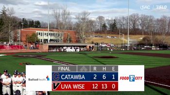 Replay: Catawba vs UVA Wise - DH | Mar 14 @ 3 PM