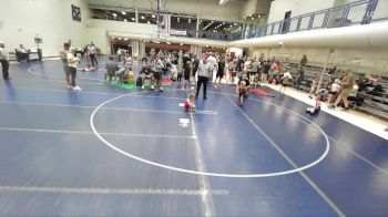 33-35 lbs Round 5 - Hunter Warner, Aviator Wrestling Academy vs Harvey McPherson, Juab Wrestling Club