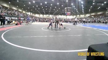 40 lbs Quarterfinal - Alex Ramoz, Chester vs Jacob Sawyer, Thunder Mountain Wrestling Club (TMWC)