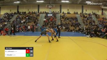 138 lbs 5th Place - Sam Johnson, G-E-T/Mel-Min vs Tyler Studer, Blaine