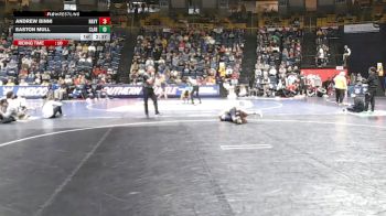125 lbs Round Of 32 - Andrew Binni, Navy vs Easton Mull, Clarion