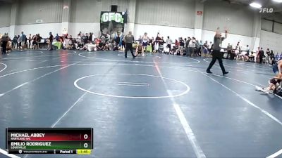 105 lbs Cons. Round 2 - Emilio Rodriguez, Louisville vs Michael Abbey, Hartland WC