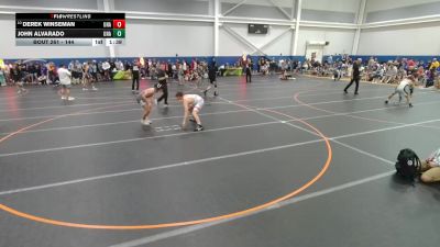 144 lbs Champ. Round 1 - John Alvarado, Unattached vs Derek Winseman, Unattached
