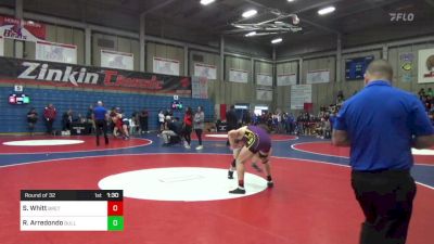 182 lbs Round Of 32 - Samuel Whitt, Bret Harte Union vs Ramon Arredondo, Bullard