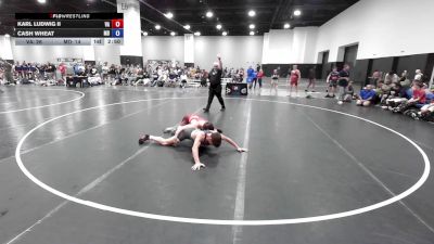157 lbs Karl Ludwig II, Virginia vs Cash Wheat, Maryland