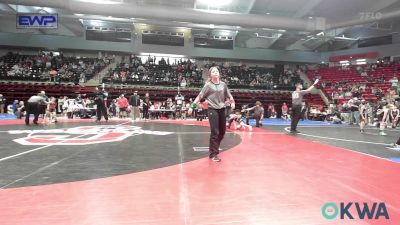 58 lbs Consi Of 8 #2 - Deion Berna, Wagoner Takedown Club vs Hayden Wenetshlager, Salina Wrestling Club