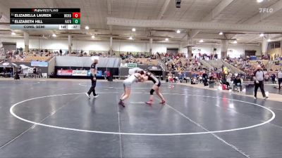Girls 152 lbs Cons. Semi - Elizabeth Hill, Father Ryan High School vs Elizabella Lauren, West Creek High School