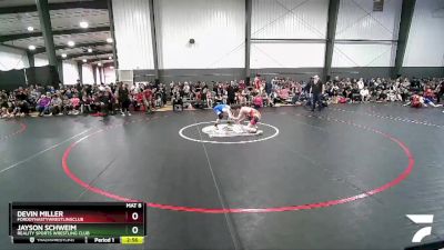 120-126 lbs Quarterfinal - Devin Miller, FordDynastyWrestlingClub vs Jayson Schweim, Reality Sports Wrestling Club