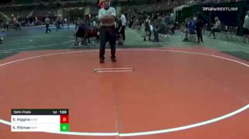 70 lbs Semifinal - Kasey Pittman, War Hammer Wrestling vs Gabriel Higgins, Askeo WC