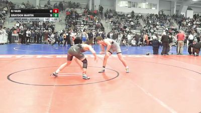 126 lbs Quarterfinal - Ej Vass, NY vs Graydon Martin, VA