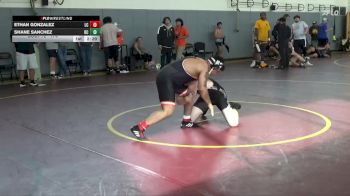 174 lbs Champ. Round 2 - Shane Sanchez, Delta College vs Ethan Gonzalez, Lassen College