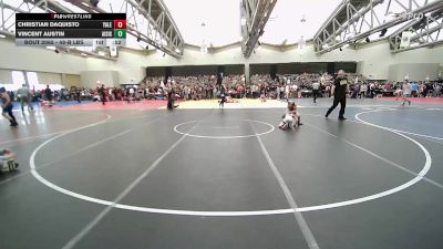 48-B lbs Semifinal - Christian DaQuisto, Yale Street vs Vincent Austin, All I See Is Gold Academy