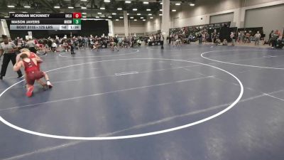 175 lbs Quarters - Mason Javers, Minneota High School Wrestling vs Jordan McKinney, Oklahoma