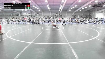 90 lbs Rr Rnd 1 - Bryce Dulin, Ohio Gold vs Jace Weis, Felix Wrestling Academy