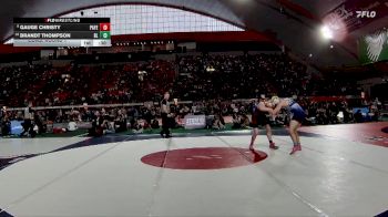 4A 175 lbs Cons. Round 1 - Brandt Thompson, Bear Lake vs Gauge Christy, Payette