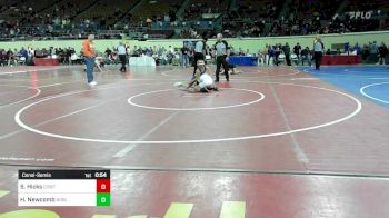 92 lbs Consolation - Sonny Hicks, CowTown Elite vs Hendrix Newcomb, Noble MS