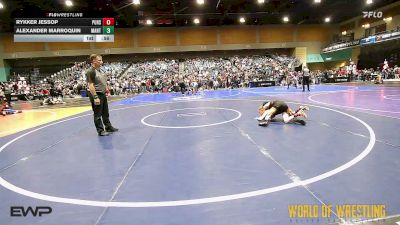 70 lbs Semifinal - Rykker Jessop, Pursuit vs Alexander Marroquin, Mantanona TC