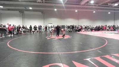 55 lbs Champ. Round 1 - Aaron Meza, Monster Garage Wrestling vs Aaron Klein, Poway Wrestling