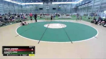 126 lbs Round 1 (8 Team) - Jeremy Amrhein, Team Michigan Red vs Roberto Lopez, Texas Blue