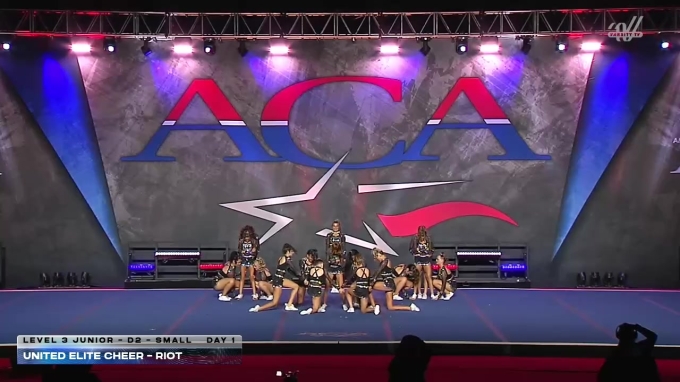 United Elite Cheer - RIOT [2026 L3 Junior - D2 - Small Day 1] 2026 ACA ...