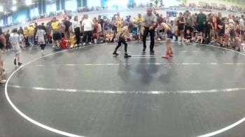 68 lbs Champ. Round 1 - Megan Hill, North Side WC vs Roman Rodriguez, Unattached