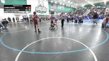 138 lbs Cons. Round 3 - Ayden Garcia, West Valley vs Logan Wilkerson, Hemet