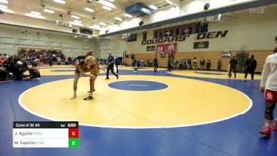 135 lbs Consi Of 32 #2 - Julian Aguilar, Roosevelt-Eastvale vs Mailakhi Espiritu, Temecula Valley