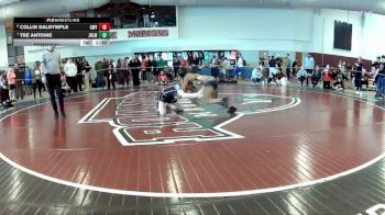 120 lbs Semifinal - Collin Dalrymple, Forest Wrestling vs Tre Antoine, Hornet WC