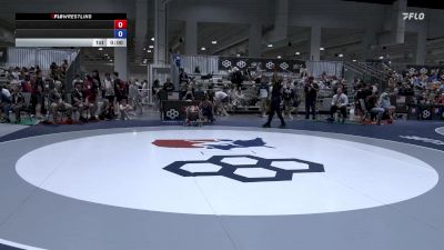 U15 GR - 52 lbs Champ. Round 1 - Ryker Pruett, Team Bucs - North Bend Wrestling Club vs Berdj Serrano, Gold Rush Wrestling