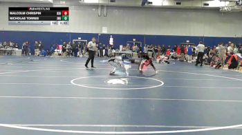 141 lbs Round Of 32 - Malcolm Chrispin, Bridgewater vs Nicholas Torres, Johnson & Wales