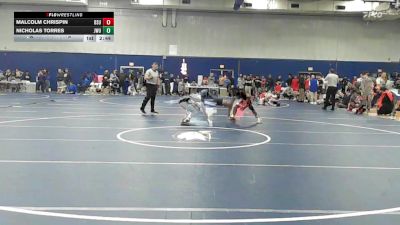 141 lbs Round Of 32 - Malcolm Chrispin, Bridgewater vs Nicholas Torres, Johnson & Wales