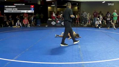 63 lbs Cons. Quarters - Leo Navarro vs Ronnie Leyba