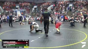 Quarterfinal - Karrah Jackson, Battle Creek Elite Wrestling vs Isaiah Gonzalez, Capital City WC