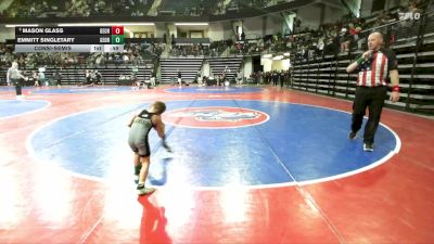 43 lbs Consolation - Mason Glass, Georgia vs Emmitt Singletary, Georgia