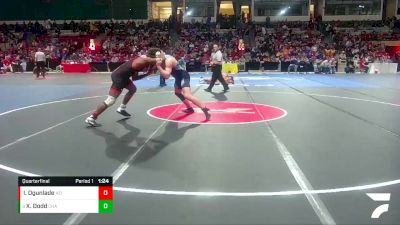 195-4A/3A Quarterfinal - Xander Dodd, Chesapeake-AA vs Issac Ogunlade, Albert Einstein