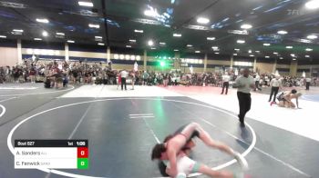 144 lbs Round Of 32 - Akio Sanders, All In Wr Acd vs Cole Fenwick, Sanderson Wr Acd