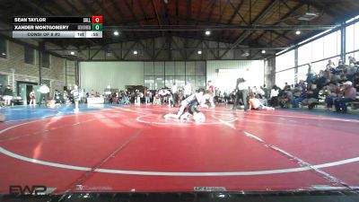 120 lbs Consi Of 8 #2 - Sean Taylor, Sallisaw JH vs Xander Montgomery, Skiatook Youth Wrestling