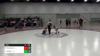 40 lbs Prelims - Ruger Hoveland, BAWC vs Lucas Huizar, Moore Elite
